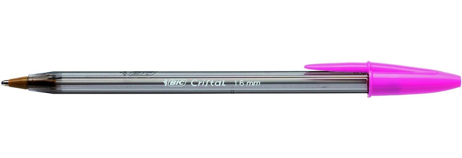Bic Cristal Fun Ball Pen – Pink