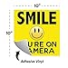 Smile Your On Camera - Security Signs - Includes (5) 10x10 Stickers - Security Stickers - Home Security - Video Surveillance Signs - Vandalism Robbery & Theft Prevention
