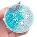 Gbell Mermaid Mud Mixing Cloud Slime Putty, Scented Stress Kids Girls Clay Toy 60ML Pink, Purple, White, Blue, Red (Blue)