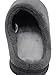 HomeTop Soft Winter Warm Memory Foam Coral Fleece House Slippers for Men ¨C Assorted Styles & Color (11-12 D(M) US, Gray)