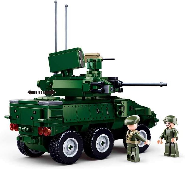 Sluban EBRC 6 * 6 Wheeled Infantry Combat Vehicle, Various, Large - Image 4