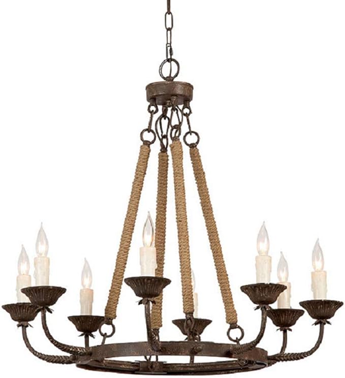 YONG Granja Araña rústico, Antiguo Industrial Retro Techo Pendiente de