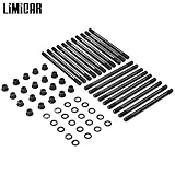 LIMICAR Cylinder Head Stud Set For 2003-2007 Ford F250 F350 Super Duty 2003-2005 Ford Excursion PowerStroke 6.0L Turbo Diesel 250-4202