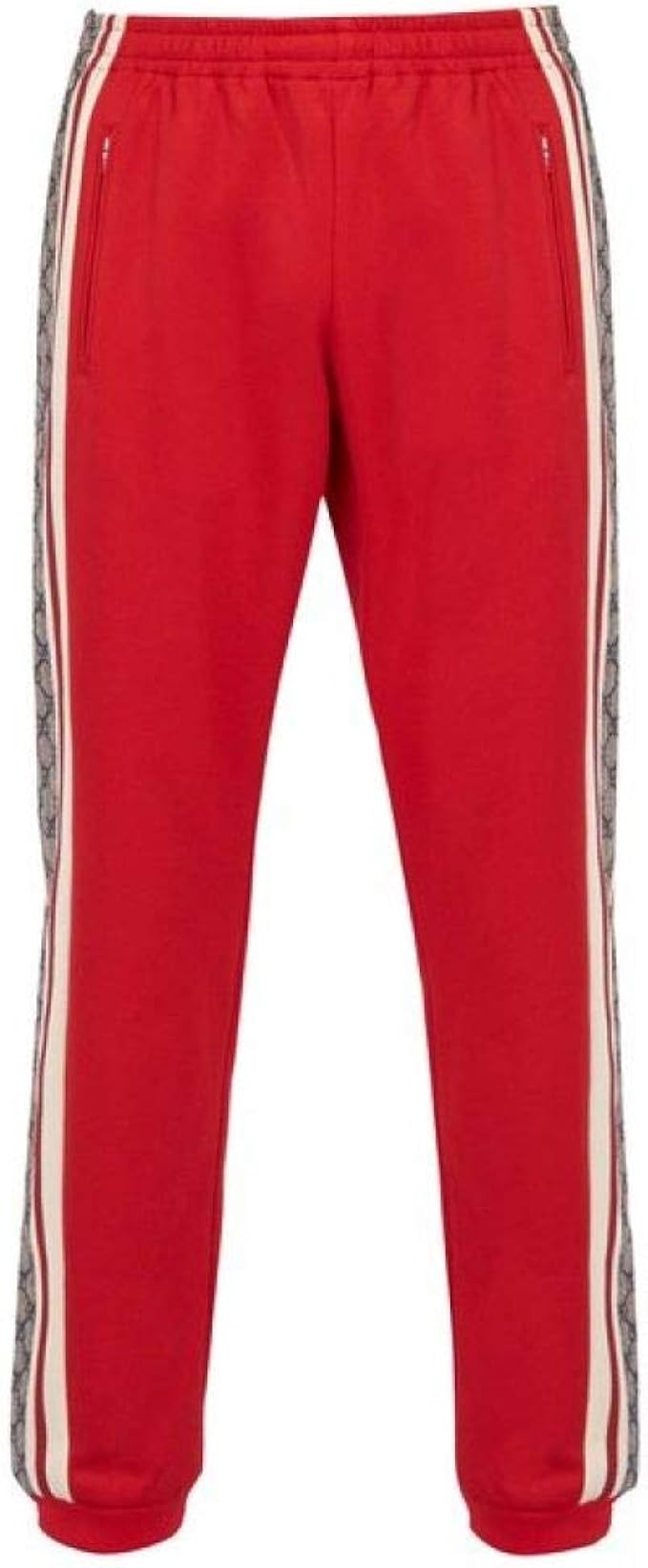 gucci pants red