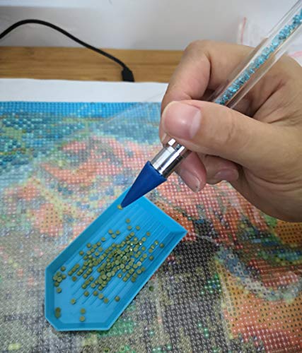 2Pack Diamond Painting Tools Drill Pen for 5D DIY Painting with Diamonds Accessories Kits for Adults Cross Stitch Kits