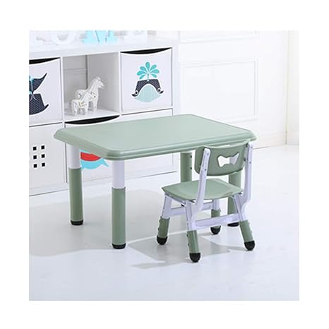 Amazon Com Zhaohui Kids Table And Chairs Set Adjustable