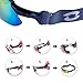 RIVBOS 806 POLARIZED Sports Sunglasses with 5 Set Interchangeable Lenses for Cycling