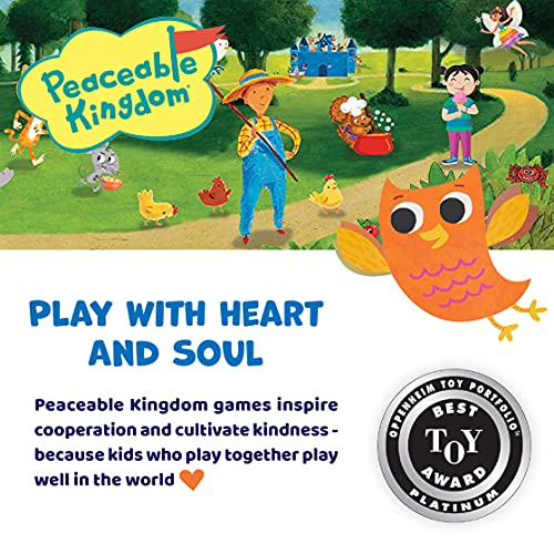 Peaceable Kingdom Hoot Owl Hoot Cooperative Color Matching Game for 2