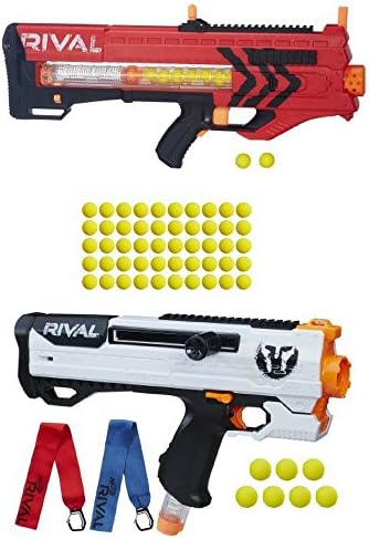 NERF Rival Zeus MXV-1200 Blaster Red, NERF Rival Phantom Corps Helios XVIII-700 & 50-Round Refill, NERF Guns For Kids, NERF Rival Refill, NERF Rival, Toy Blaster, Kids Sports, Outdoor, Kids Ages 14+