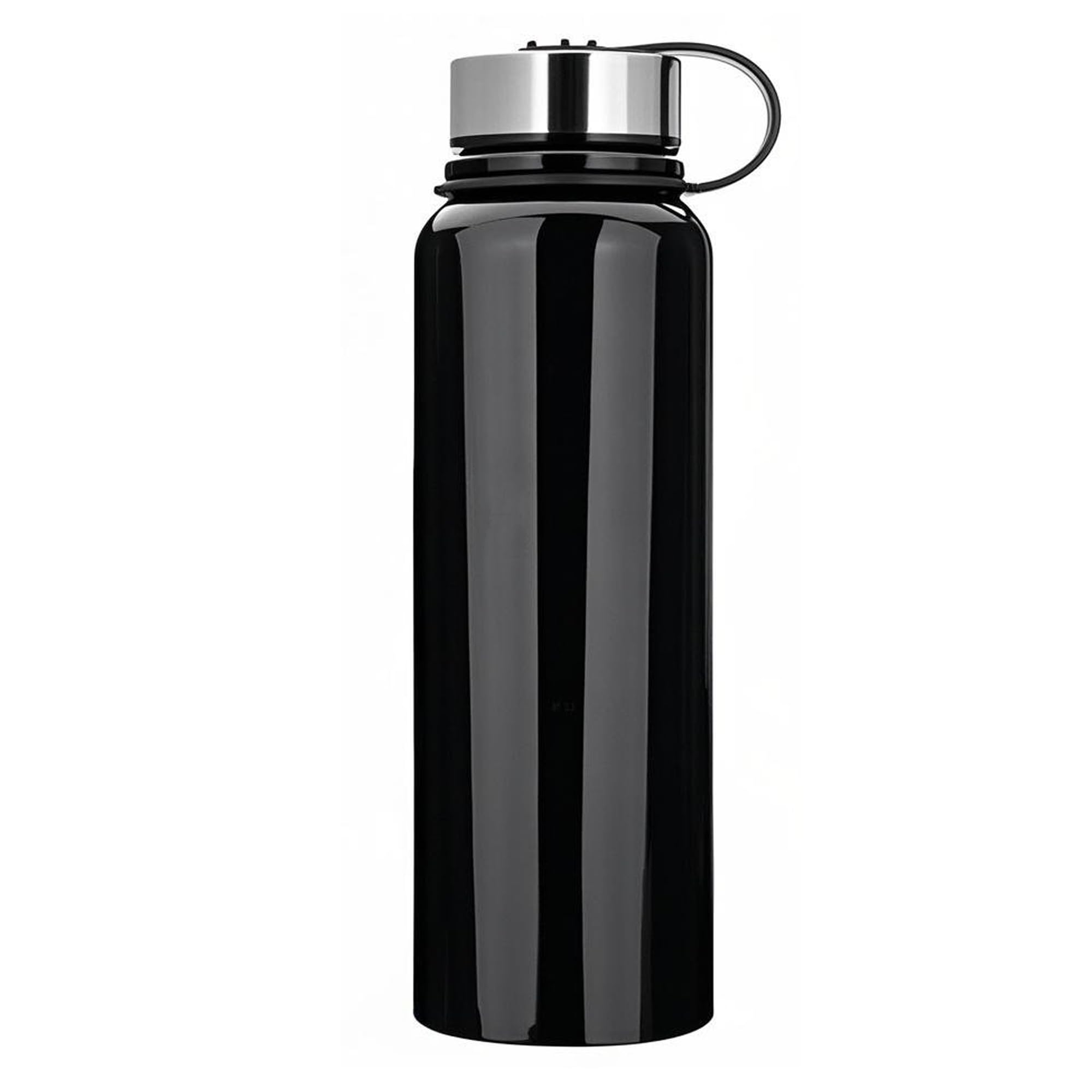 YYW 1.5L Stainless Steel Vacuum Insulated Leak Proof Double Wall Sports Water Bottle, Black 1.5L