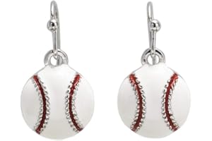 GIMMEDAT Womens Dangle Earrings Sports Jewelry Player Mom Gift