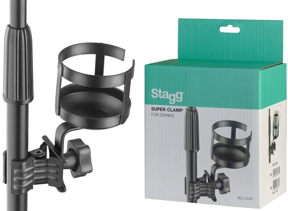 Stagg SCL-CUH Cup Holder with Clamp for Stand