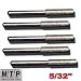 MTP Tm Pack of 5 5/32" Diamond Chainsaw Sharpener Burr Stone File Fits Dremel Craftsman Chicago Black & Decker Husqvarna Ryobi Echo Poulan Gas/Electrical Chain Saw primary