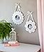 Layered Flower Pedal Wood Hanging Frame Set