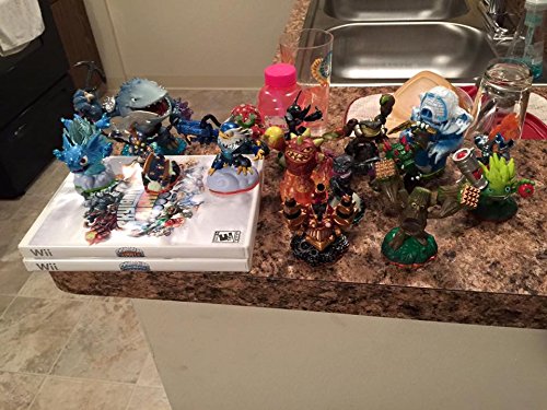 Lot of 10 Loose Skylanders Characters Interactive Figures