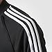 adidas Originals Men's Superstar Track Jacket, Black, Large
