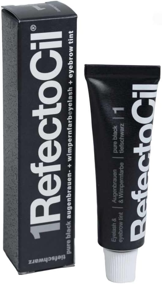 RefectoCil Cream Hair Dye Black 15ml by Refectocil