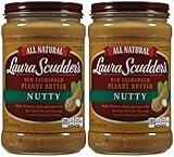 Laura Scudder's Natural Crunchy Peanut Butter, 26 oz, 2 pk