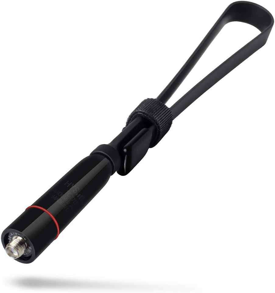 HYS SMA Female Antenna 15.3-Inch Foldable Dual Band UV VHF/UHF 144/430Mhz CS Tactics Antennas for Kenwood TYT BAOFENG UV-82 UV-B5 GT-3 BF-F8HP UV-5RA UV-5RE UV-5R: Home Audio & Theater