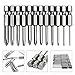 Rocaris 12Pcs Hex Shank Magnetic Phillips Cross Screwdriver Bits 50mm 1/4 Inch