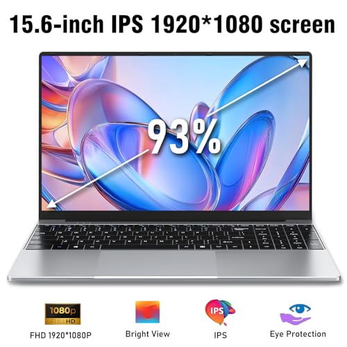 FUNYET Laptop, Notebook 2026 Laptop 15.6 Inch 8GB RAM 256GB SSD, 4425Y Processor, FHD 1920 x 1080 Display, Support WiFi 5, BT5.0, USB3.0 * 2, 5000mAh Battery Computer