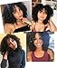 BODHI TREE Afro Kinkys Curly Hair Bundles Unprocessed Virgin Hair Kinky Curly Human Hair Afro Kinkys Bulk Human Hair for Black Women Natural Color（10 12 14）