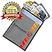 RFZA Original Fireproof Document Bag 15”x11” Most Effective Non-Itchy Silicone Coated Fireproof Document Pouch | Waterproof Document Bag|Fireproof Storage for Money, Documents, Jewelry and Passport