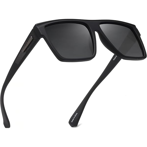 Amazon.com: GLINDAR Polarized Flat Top Sunglasses Womens Men  display picture 2