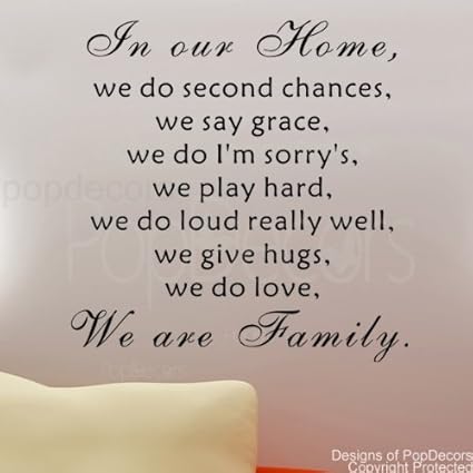 Popdecors Nous Sommes Family Phrase Citation Mots Inspirants Stickers Muraux Citation Stickers Citation Stickers Muraux Citations Stickers Citations Celebres Paroles Citations Stickers Muraux Nursery Rhyme Amazon Fr Cuisine Maison
