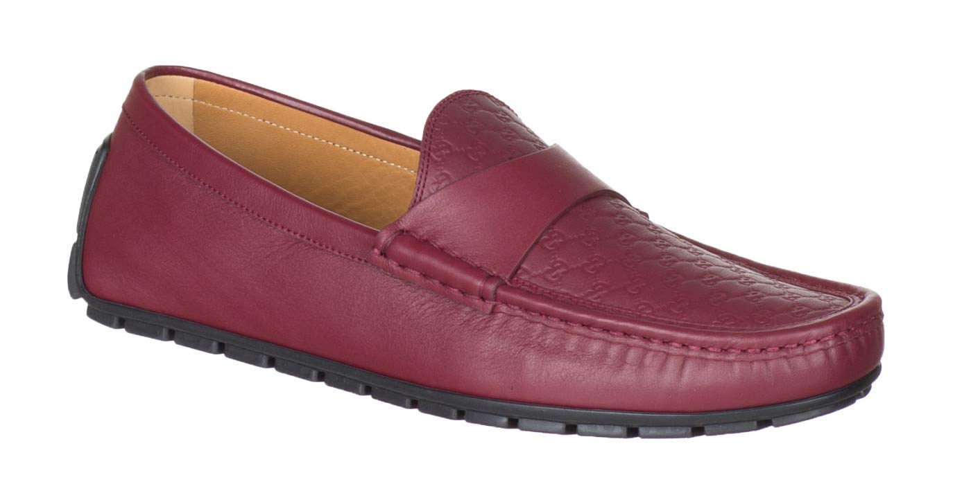 gucci red moccasins