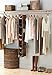 Whitmor Hanging Shoe Shelves - 10 Section - Closet Organizer - Java