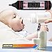 Digital Meat Grill Thermometer-JVITA Instant Read Kitchen Cooking Classic Pen Style Household Thermometer, Long Probe, LCD Screen, Best for Food, Meat, Grill, BBQ, Milk, and Bath Water, Black