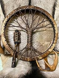 QNQA Shaman Drum, Tree of Life Decoration