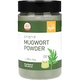 TOJONGHERB Mugwort Powder/ 2.82oz/ korean Mugwort/Fine Grain/green Powder for Food Coloring