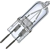Satco S3419 1/Card 120V 100-Watt T4 GY6.35 Base Light Bulb, Clear