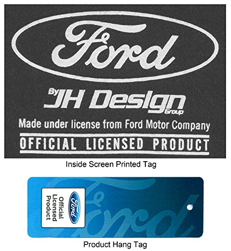 Men's Ford Mustang Pullover Hoodie Honeycomb Grill Charcoal Gray Sweatshirt (Medium, GRI4-charcoal gray)