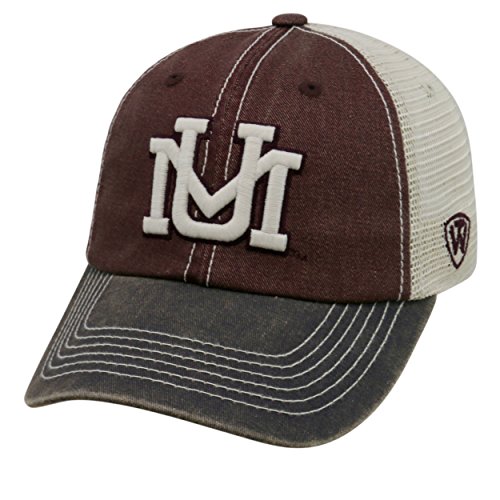 Top of the World Montana Grizzlies Official NCAA Adjustable Offroad Hat Cap 171746