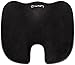 Cush Comfort Memory Foam Seat Cushion (Extended) - Office Chair Cushion - Non-Slip - Spinal Alignment Coccyx Chair Pad for Relief from Sitting Back Pain