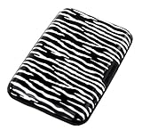 Aluminum Hard Case Credit Cards Wallet (zebra)