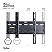 VonHaus Fixed TV Wall Mount Bracket, Ultra Slim and Space Saving for Most 15-42 inch LCD LED 3D Plasma Flat Screen TVs, Strong 88lbs Weight Capacity