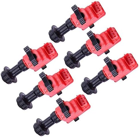 6 PCS Ignition Coil Pack for Skyline R33 RB25DET R34 RB26DET S2 Series 2 22448-25U00