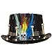 Black Voodoo Hat with Feathers