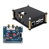 Geekworm Raspberry Pi 3 Model B+ DAC I2S Interface PiFi DIGI DAC+ HiFi Digital Audio Sound Card + DAC+ Acrylic Case Raspberry Pi 3 Model B+ / 3B / 2B / B+
