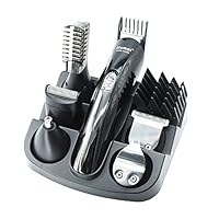 Grooming Kit,T-Antrix 12 in 1 Professional Mens Shaver Rechargeable Waterproof Beard and Mustache Trimmer,Noes and Ear Hair Trimmer, Hair Clippers for Men Barbers Salon with 5 Guide Combs