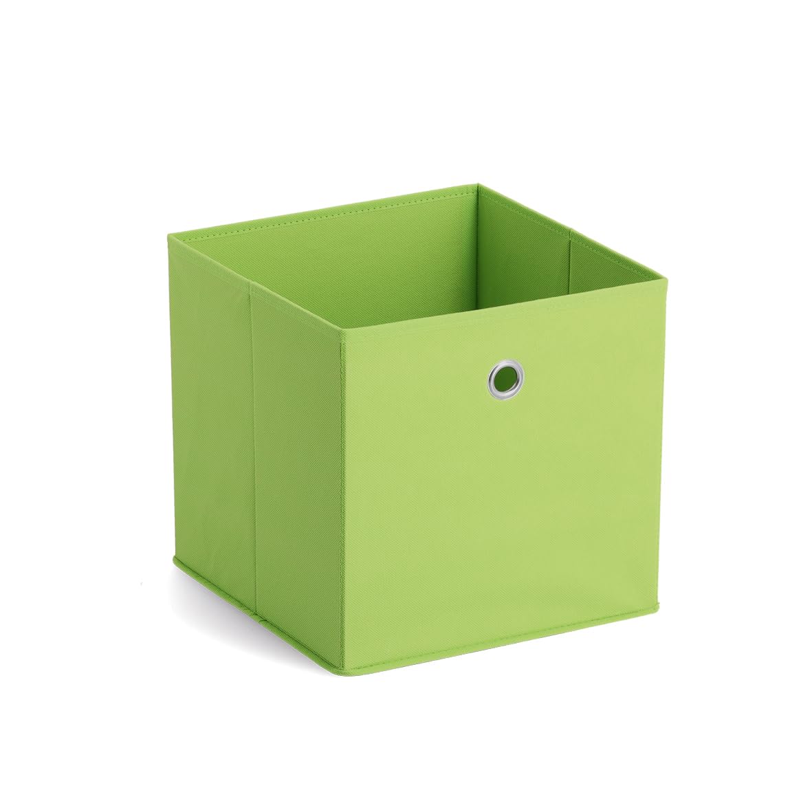Zeller 14134 Fleece Storage Box, Green, 28 x 28 x 28 cm
