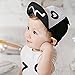 Binmer(TM) Kids Baby Summer Mesh Soft Brim Flanging Sun Hat Baseball Cap (black )