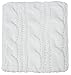 Loritta Womens Winter Warm Ribbed Thick Knit Infinity Scarf Circle Loop Cowl Scarf, White