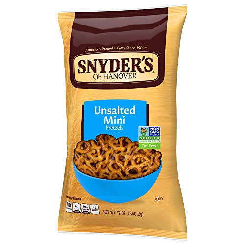 5 Snyders+Hanover+Pretzels+Unsalted+Ounce