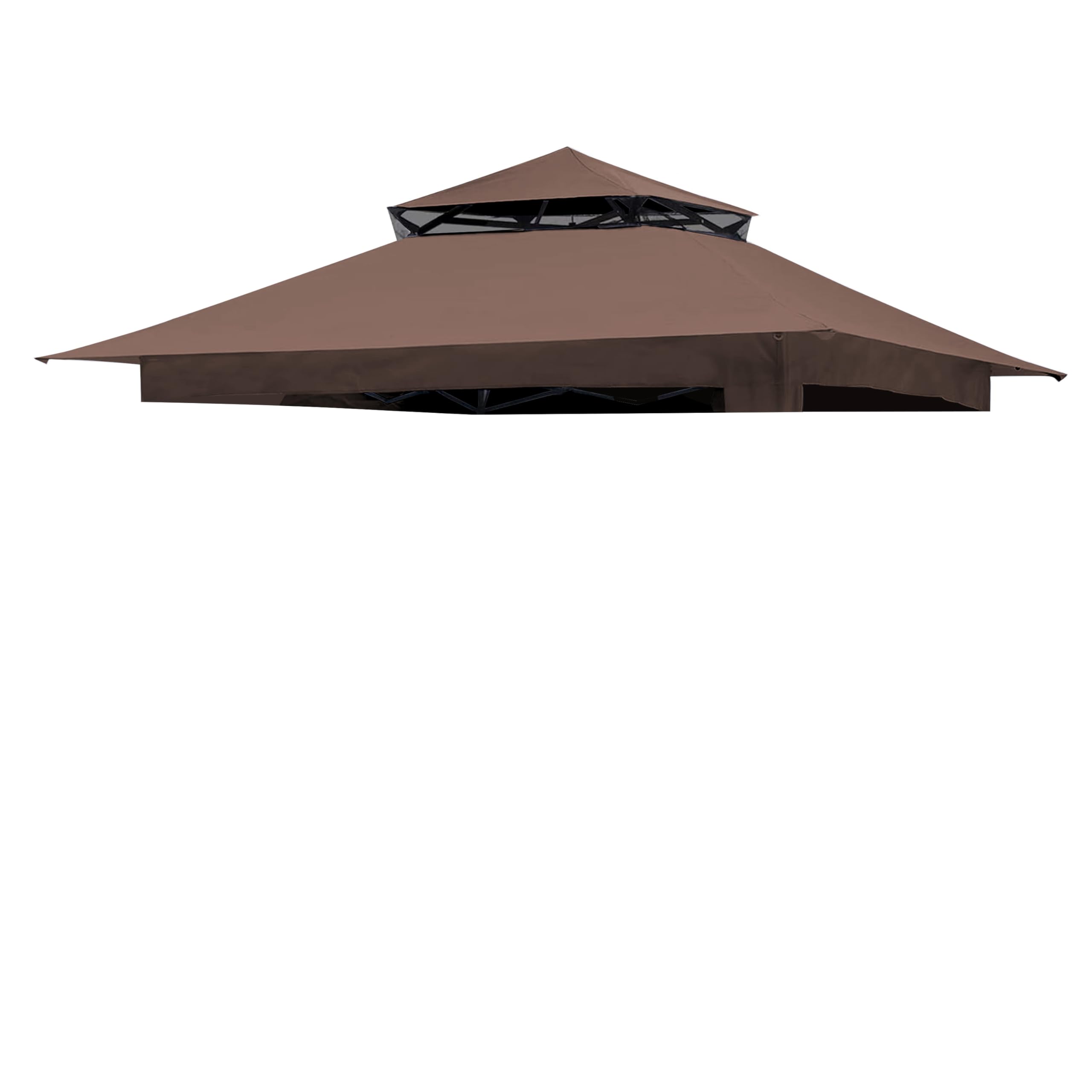 Photo 1 of JANCANOPY Brown Gazebo Cover Compatible with Master13x13 and Roof Compatible with ABC13x13 - Outdoor Canopy Tent, (Will Not Fit Other Similar Looking Models)., 1212