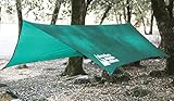 Adventure Gear Outfitter Hammock Rain Fly Tent Tarp STRONG RIPSTOP NYLON - Includes Everything You Need for EASY SET UP.